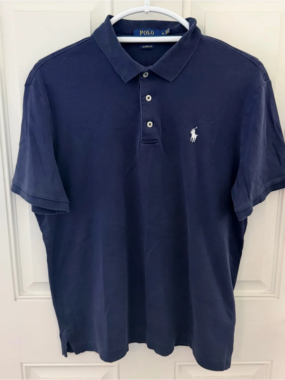 Polo Ralph Lauren Polo Shirt M | Navy Blue Classic Fit